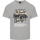 30 Year Old Banger Birthday 30th Year Old Mens Cotton T-Shirt Tee Top Sports Grey