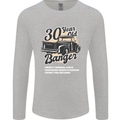 30 Year Old Banger Birthday 30th Year Old Mens Long Sleeve T-Shirt Sports Grey