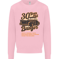 30 Year Old Banger Birthday 30th Year Old Mens Sweatshirt Jumper Light Pink