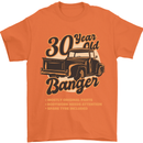 30 Year Old Banger Birthday 30th Year Old Mens T-Shirt 100% Cotton Orange