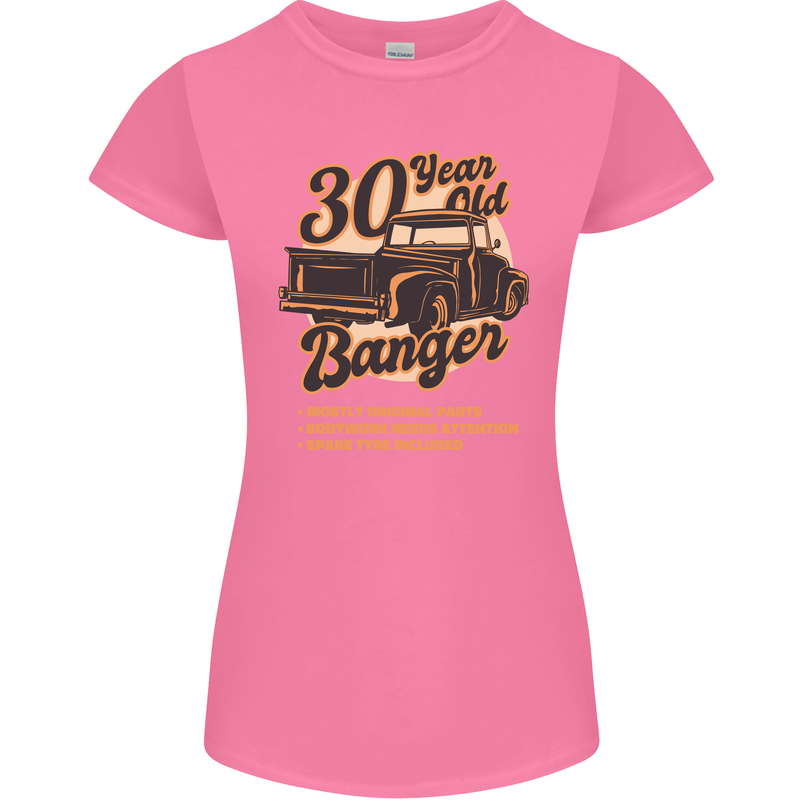 30 Year Old Banger Birthday 30th Year Old Womens Petite Cut T-Shirt Azalea