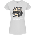 30 Year Old Banger Birthday 30th Year Old Womens Petite Cut T-Shirt White