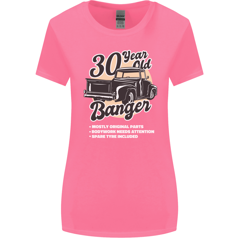 30 Year Old Banger Birthday 30th Year Old Womens Wider Cut T-Shirt Azalea