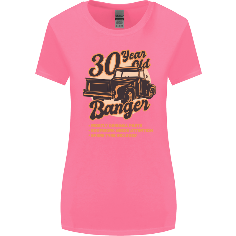 30 Year Old Banger Birthday 30th Year Old Womens Wider Cut T-Shirt Azalea