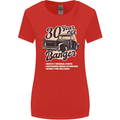 30 Year Old Banger Birthday 30th Year Old Womens Wider Cut T-Shirt Red