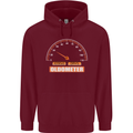 30th Birthday 30 Year Old Ageometer Funny Mens 80% Cotton Hoodie Maroon