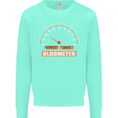 30th Birthday 30 Year Old Ageometer Funny Mens Sweatshirt Jumper Peppermint