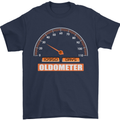 30th Birthday 30 Year Old Ageometer Funny Mens T-Shirt 100% Cotton Navy Blue