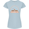 30th Birthday 30 Year Old Ageometer Funny Womens Petite Cut T-Shirt Light Blue