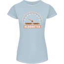 30th Birthday 30 Year Old Ageometer Funny Womens Petite Cut T-Shirt Light Blue