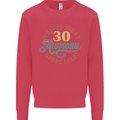 30th Birthday 30 Year Old Awesome Looks Like Mens Sweatshirt Jumper Heliconia