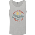 30th Birthday 30 Year Old Awesome Looks Like Mens Vest Tank Top Sports Grey