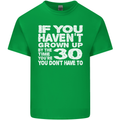 30th Birthday 30 Year Old Don't Grow Up Funny Mens Cotton T-Shirt Tee Top Irish Green