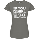 30th Birthday 30 Year Old Don't Grow Up Funny Womens Petite Cut T-Shirt Charcoal