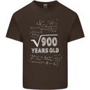 30th Birthday 30 Year Old Geek Funny Maths Mens Cotton T-Shirt Tee Top Dark Chocolate