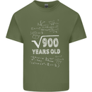 30th Birthday 30 Year Old Geek Funny Maths Mens Cotton T-Shirt Tee Top Military Green