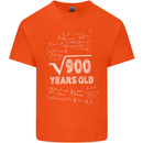 30th Birthday 30 Year Old Geek Funny Maths Mens Cotton T-Shirt Tee Top Orange
