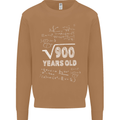 30th Birthday 30 Year Old Geek Funny Maths Mens Sweatshirt Jumper Caramel Latte