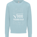 30th Birthday 30 Year Old Geek Funny Maths Mens Sweatshirt Jumper Light Blue