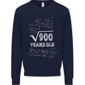30th Birthday 30 Year Old Geek Funny Maths Mens Sweatshirt Jumper Navy Blue