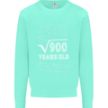 30th Birthday 30 Year Old Geek Funny Maths Mens Sweatshirt Jumper Peppermint