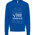 30th Birthday 30 Year Old Geek Funny Maths Mens Sweatshirt Jumper Royal Blue