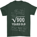 30th Birthday 30 Year Old Geek Funny Maths Mens T-Shirt 100% Cotton Forest Green
