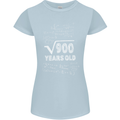 30th Birthday 30 Year Old Geek Funny Maths Womens Petite Cut T-Shirt Light Blue