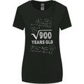 30th Birthday 30 Year Old Geek Funny Maths Womens Wider Cut T-Shirt Black