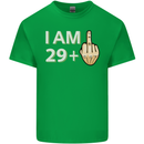 30th Birthday Funny Offensive 30 Year Old Mens Cotton T-Shirt Tee Top Irish Green
