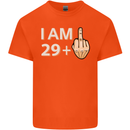 30th Birthday Funny Offensive 30 Year Old Mens Cotton T-Shirt Tee Top Orange