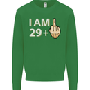 30th Birthday Funny Offensive 30 Year Old Mens Sweatshirt Jumper Irish Green