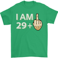 30th Birthday Funny Offensive 30 Year Old Mens T-Shirt 100% Cotton Irish Green