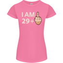 30th Birthday Funny Offensive 30 Year Old Womens Petite Cut T-Shirt Azalea