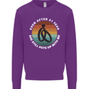 31 Year Wedding Anniversary 31st Marriage Mens Sweatshirt Jumper Purple