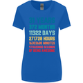 31st Birthday 31 Year Old Womens Wider Cut T-Shirt Royal Blue