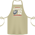 32 Year Wedding Anniversary 32nd Rugby Cotton Apron 100% Organic Khaki