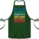 32nd Birthday 32 Year Old Cotton Apron 100% Organic Forest Green