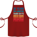 32nd Birthday 32 Year Old Cotton Apron 100% Organic Maroon