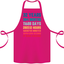 32nd Birthday 32 Year Old Cotton Apron 100% Organic Pink