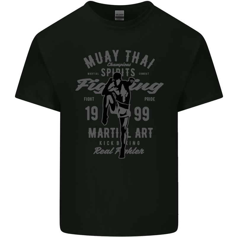 Muay Thai Fighting MMA Martial Arts Gym Kids T-Shirt Childrens