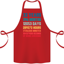 33rd Birthday 33 Year Old Cotton Apron 100% Organic Red