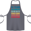 34th Birthday 34 Year Old Cotton Apron 100% Organic Steel