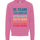 35th Birthday 35 Year Old Mens Sweatshirt Jumper Azalea