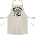 35th Wedding Anniversary 35 Year Funny Wife Cotton Apron 100% Organic Natural