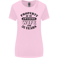 35th Wedding Anniversary 35 Year Funny Wife Womens Wider Cut T-Shirt Light Pink