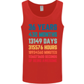 36th Birthday 36 Year Old Mens Vest Tank Top Red