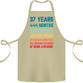 37th Birthday 37 Year Old Cotton Apron 100% Organic Khaki