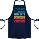 37th Birthday 37 Year Old Cotton Apron 100% Organic Navy Blue