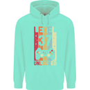 37th Birthday 37 Year Old Level Up Gamming Mens 80% Cotton Hoodie Peppermint
